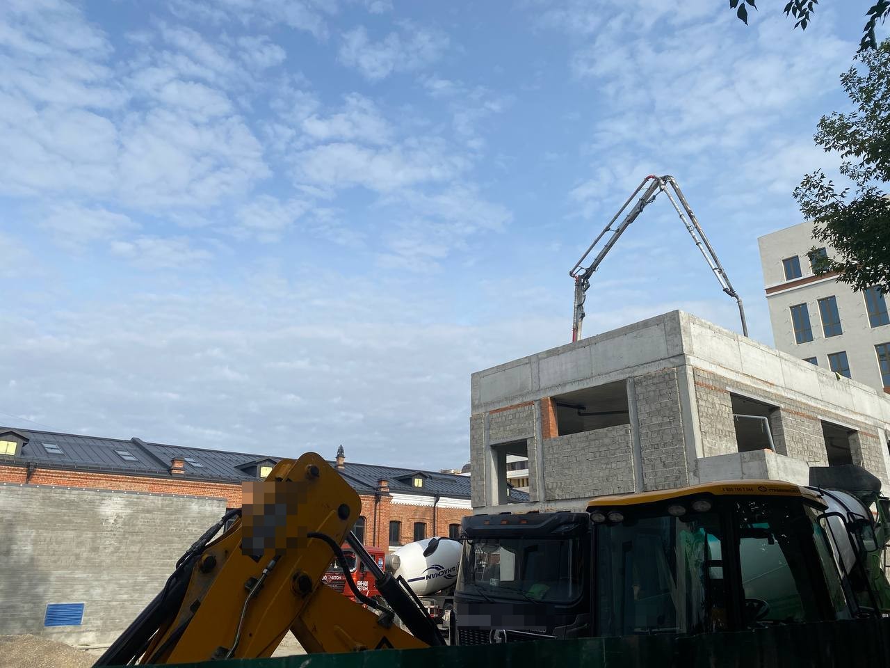 Заливка монолитного железобетонного перекрытия, фото 8