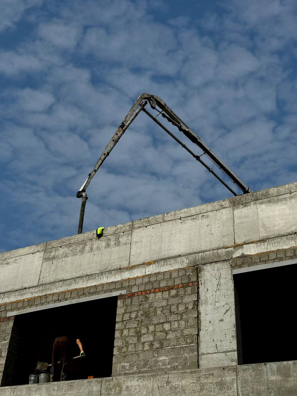 Заливка монолитного железобетонного перекрытия, фото 4